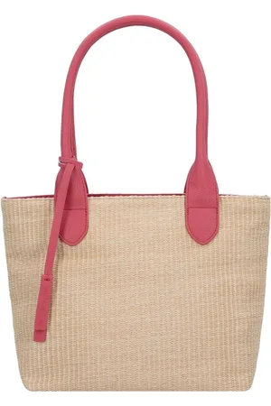 TOM TAILOR Schoudertas Sharon Zip Shopper Beige