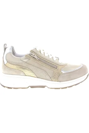 Xsensible Dames Veterschoenen Valletta Sand Combi