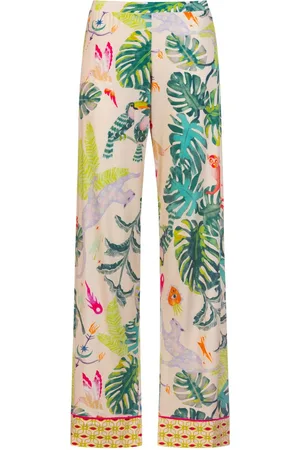 Mey Pyjamabroek Mystic Jungle Dames 1220062 1208 rose pearl L