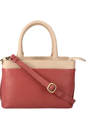 LEATHER DESIGN Hand / Shoulder bag Marshala