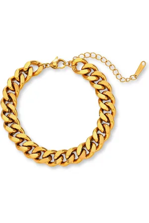 Marama Schakelarmband Amè - damesarmband - verstelbaar - stainless steel met gouden plating - luxe geschenkverpakking - cadeau dames