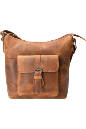LEATHER DESIGN Schoudertas hunter klein