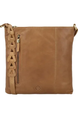 Hide & Stitches Daydreamer Crossbody Schoudertas - - 100% Leer