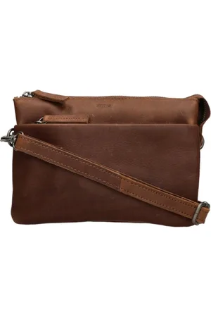 DSTRCT Kleine Crossbodytas / Schoudertas Dames - Leer - Preston Park
