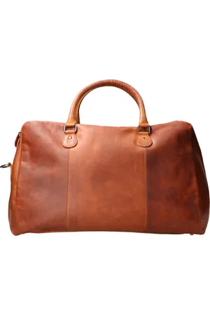LEATHER DESIGN Weekender natural