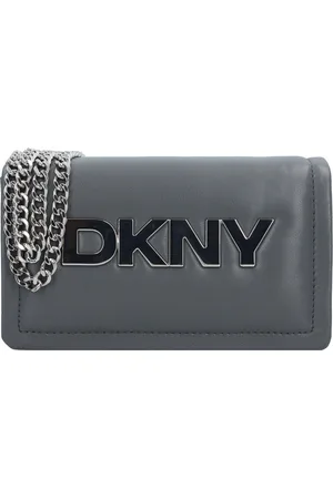 DKNY Koppeling Schoudertas Maggie Clutch Donkergrijs