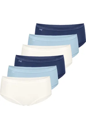 Sloggi Dames midi slip 6 pack Basic+