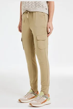 DIDI Dames Travel pants Dash in kelp sand maat 46