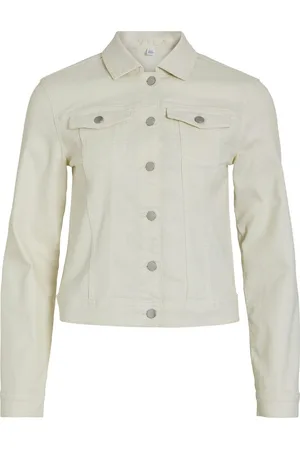 VILA VINUS L/S DENIM JACKET/PB - Dames - Gewatteerde jassen
