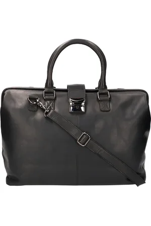 LEATHER DESIGN Dokterstas Zwart