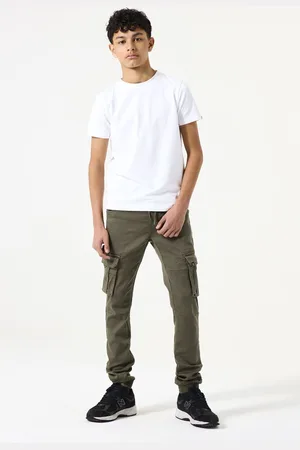 Garcia Z3029 Jongens Regular Fit Broek Groen