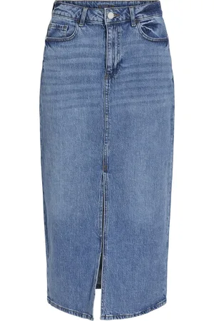 VILA 14099736 - VIJAF HW MIDI DENIM SKIRT-NOOS