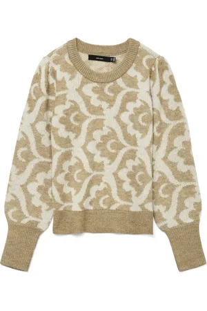 VERO MODA VMTARI LS O-NCK JACQUARD PULLOVER GA BOO Dames Trui