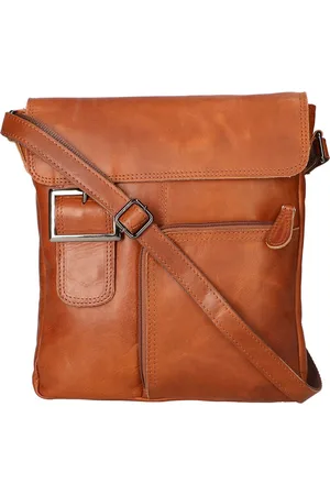 LEATHER DESIGN Shoulder bag Natural