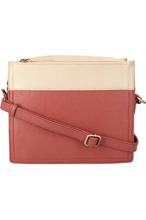 LEATHER DESIGN Shoulder bag Marshala
