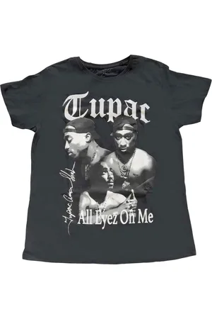 2Pac Tupac - All Eyez B&W Dames T-shirt - L