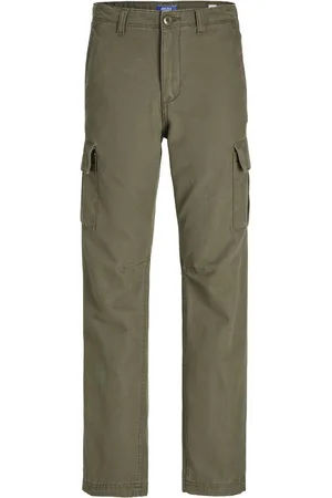 JACK & JONES JACK&JONES JUNIOR JPSTKANE JJBARKLEY CARGO PANT NOOS JNR Jongens Broek