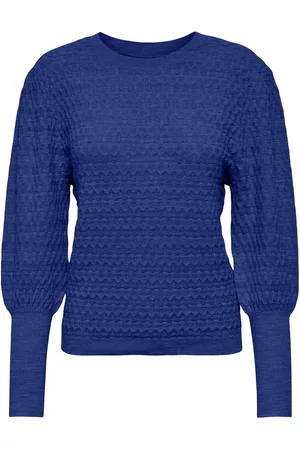 ONLY ONLFAYE LIFE LS O-NECK CS KNT Dames Trui