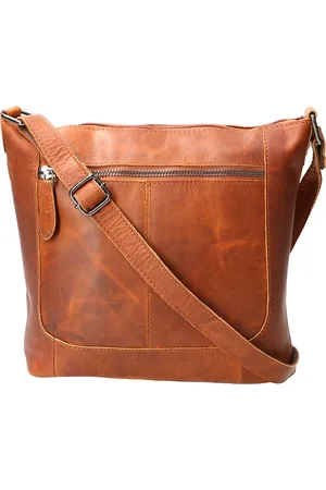 LEATHER DESIGN Shoulder bag Natural