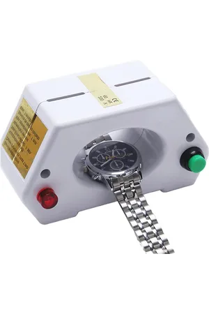 Merkloos De horloge-demagnetizer - ontmagnetiseert mechanische horloges - EU-stekker - horlogetypes - verschillende horloges - 25 .