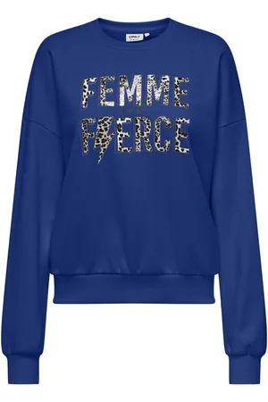 ONLY ONLRUNA L/S O-NECK BOX CC SWT Dames Trui - Femme Leo