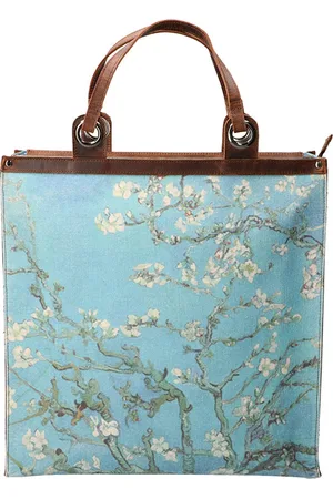 LEATHER DESIGN Boodschappen tas Kersenbloesem Print