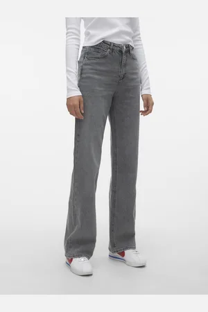 VERO MODA Jeans Vmtessa Hr Wide Jeans Ra206 Ga Noos 10287304 Medium Grey Denim Dames
