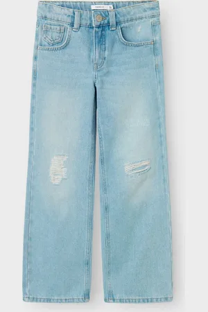 NAME IT NKFROSE HW WIDE JEANS 1411-TE NOOS Meisjes Jeans