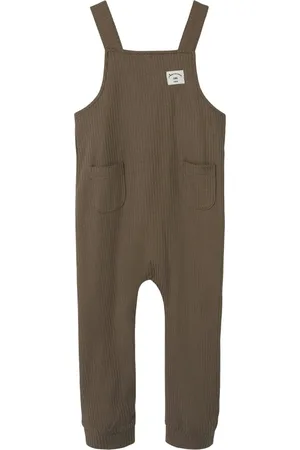 NAME IT Name-It - Salopette - Tuinbroek - Bungee - Cord - Brown
