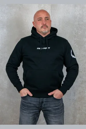 Fred Perry Double Branded Hooded Sweatshirt