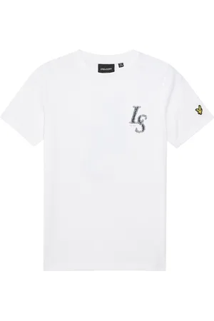 Lyle & Scott Zomer t-shirt jongens - - Monogram print