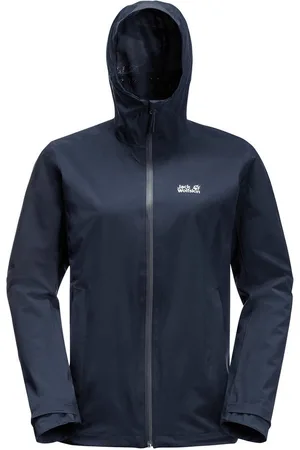 Jack Wolfskin Pack & Go Shell Women - Night blue - Outdoor Kleding - Jassen - Waterdichte jassen
