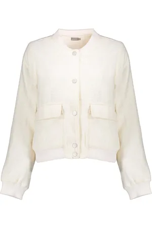 Geisha Jas Boucle Bomberjack 45901 26 10 Off-white Dames