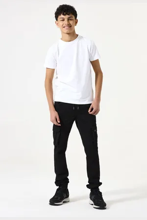 Garcia Z3029 Jongens Regular Fit Broek Zwart