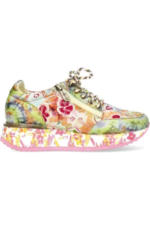 LAURA VITA Limited Sneaker Delphine 46 SL6006-A6BS Anis Orange