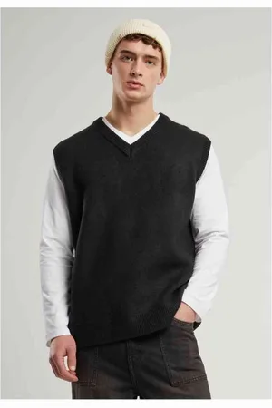 Urban classics Knitted Gilet - L