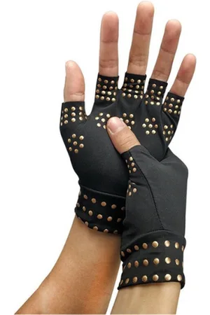 Merkloos Aspirito® Reuma Handschoenen - Artrose - Artritis - Pijnbestrijding - Polsbrace - One size fits all - - Compressie Handschoenen