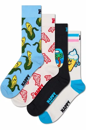 Happy Socks 4-Pack Corny Summer Socks Gift Set