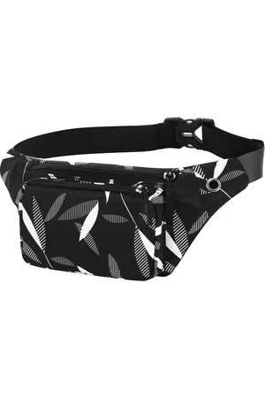 Merkloos Lichtgewicht Multicolor Sport Heuptas Fanny Pack met Verstelbare Riem - Outdoor Reizen Wandelen Jogging - Unisex