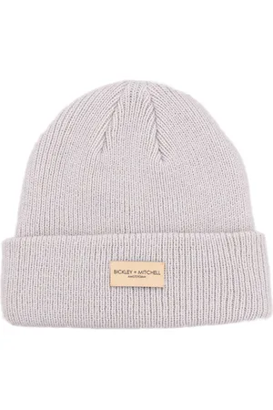 BICKLEY AND MITCHELL Chunky Rib Logo Beanie