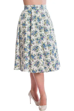 Banned Retro WILD FLOWER Rok - 4XL