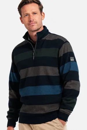 Baileys Sweatshirt met 1/2 ritssluiting