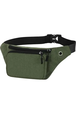 Merkloos Unisex Lichtgewicht Multicolor Running Pouch met Verstelbare Riem en Hoofdtelefoonaansluiting voor Outdoor Reizen en Jogging