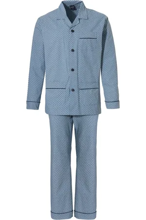 Robson Pyjama Doorknoop - Katoen -