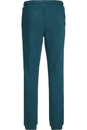 JACK & JONES Jack&Jones jongens broek GORDON Deep Teal Slim Fit