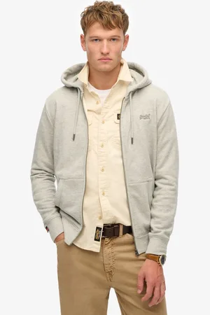 Superdry ESSENTIAL LOGO ZIP HOODIE HB Heren Vest