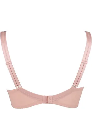 Axami Doorzichtige beha roze met goudCup: 80C