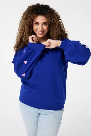 MS Mode Trui Trui met hartjes mouwen