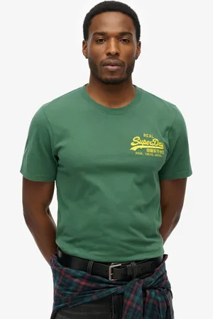 Superdry VL EMBROIDERED RELAXED TEE Heren T-shirt