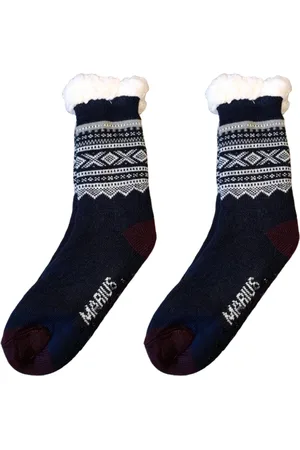 Merkloos Huissokken - Anti slip sokken - One Size - Warme Sokken - | Sports4You